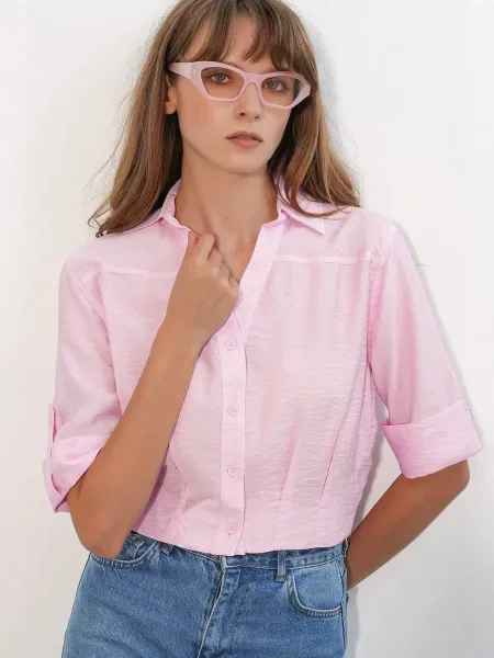 Bigdart Tričko Hemden' pink