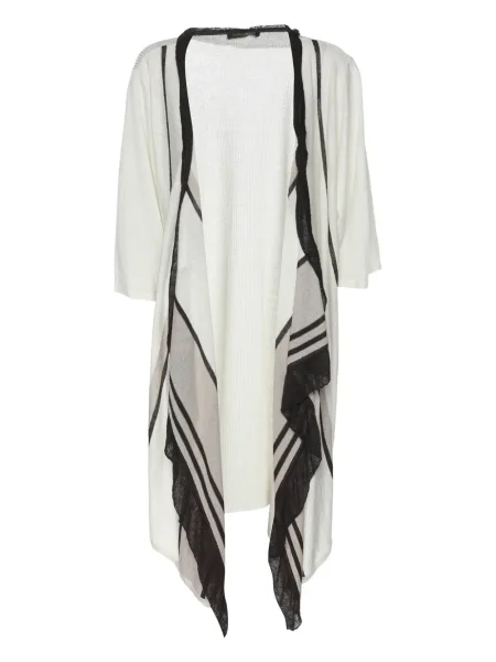 Cardigan Marina Rinaldi tricotate alb