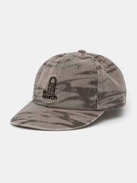 Шапка с козирка Rip Curl с апликация кафяво