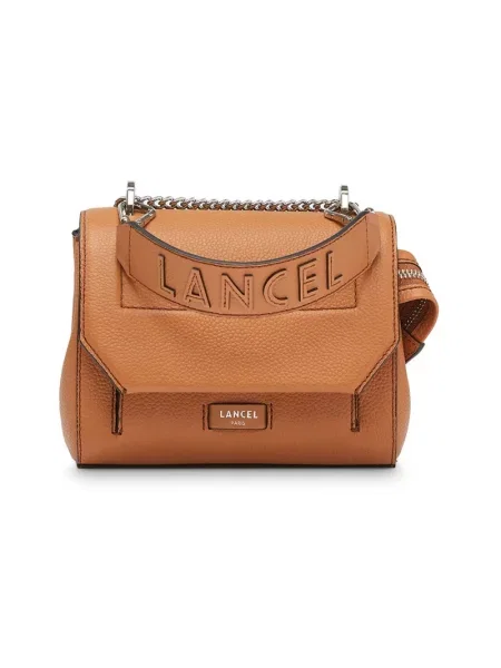 Torebka crossbody Lancel elegancka brązowa
