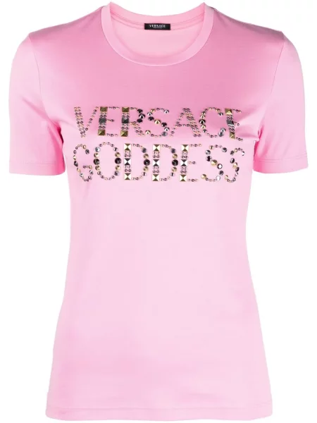 Tricou Versace roz