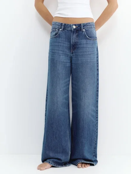 Pull&Bear Džínsy denim modrá