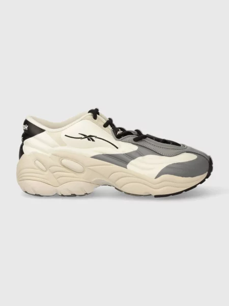 Haftowane sneakersy Reebok Ltd do biegania beżowe