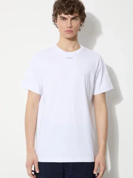 Футболка Maharishi Micro Maharishi однотонна білий