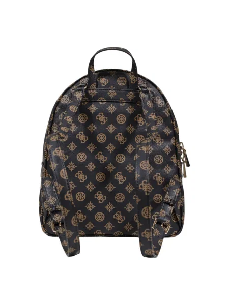 Раница Guess MANHATTAN дамска малък с десен кафяво