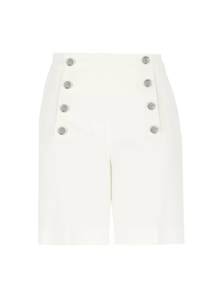 Szorty Etro z wysoką talią beżowe