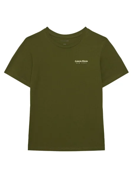 Calvin Klein Jeans Tricou Minimal Logo verde