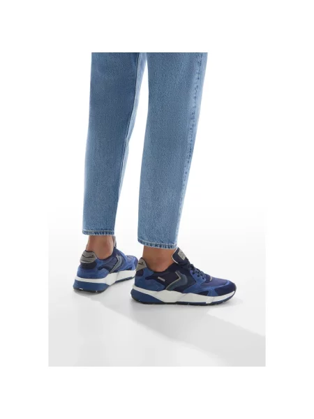 Sneakersy Voile Blanche niebieskie