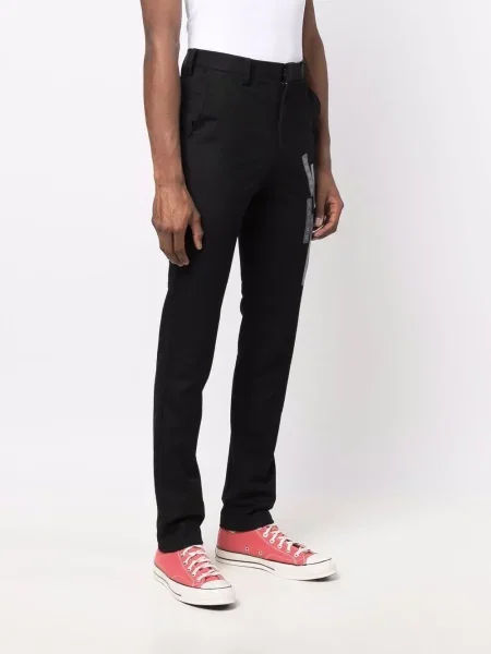 Kalhoty Doublet s potiskem černé