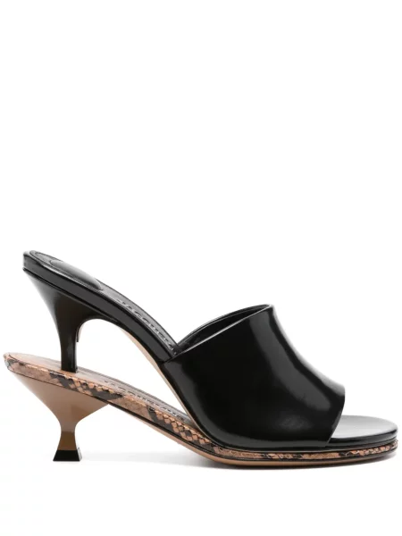 Papuci tip mules Jacquemus negru