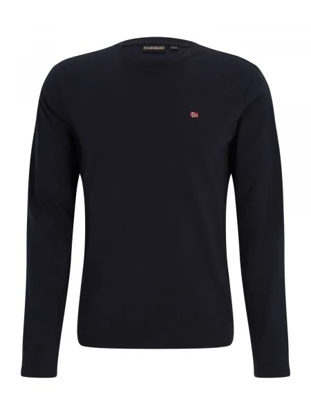 Tricou cu mânecă lungă Napapijri albastru