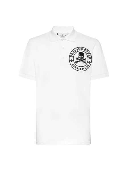 Koszulka polo Philipp Plein biała