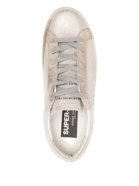 Sneakers Golden Goose σουέντ χρυσό