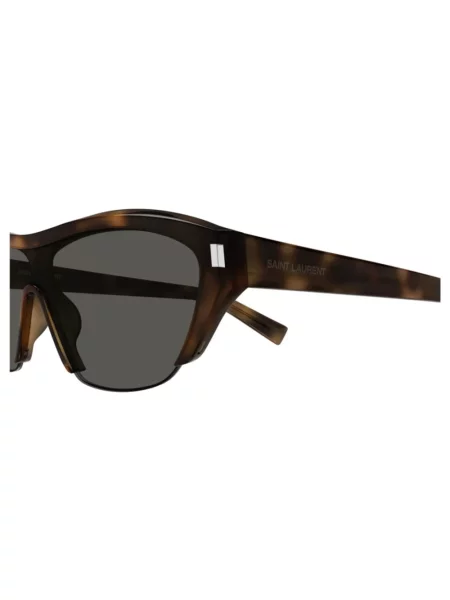 Okulary przeciwsłoneczne Saint Laurent brązowe