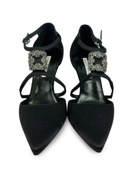 Körömcipő Manolo Blahnik fekete