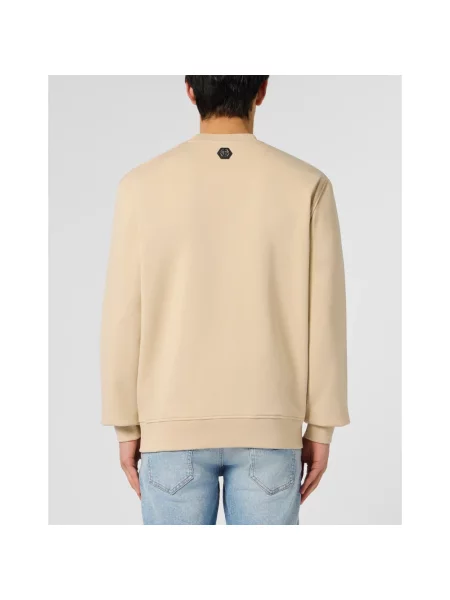 Bluza Philipp Plein typu teddy beżowa