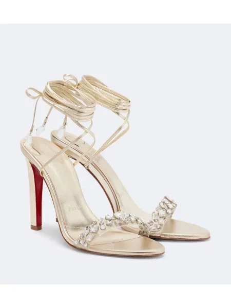 Sandale Christian Louboutin din piele