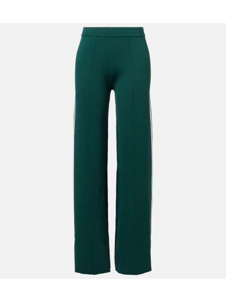 Pantaloni de trening The Upside tricotate verde