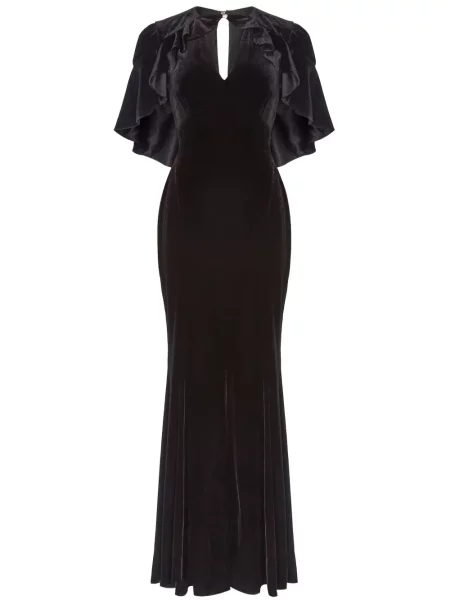 Rochie midi Temperley London negru