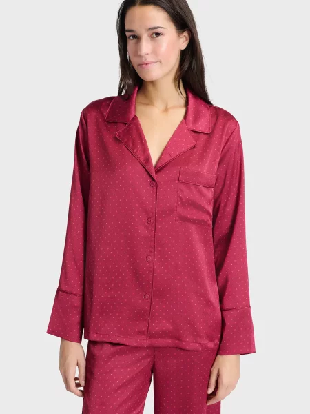 Рубашка Etam красная