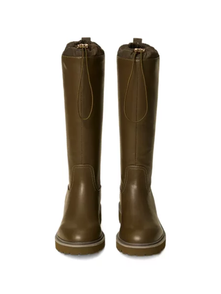 Botine Twinset cu cordon verde