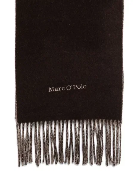 Fular Marc O'polo cu franjuri maro