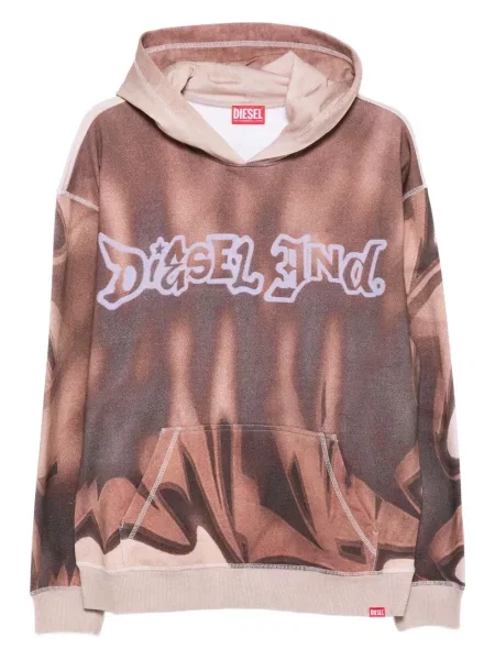 Hanorac cu glugă Diesel cu imagine