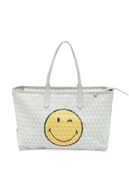 Geantă shopper Anya Hindmarch gri
