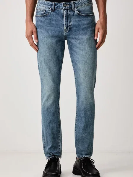 Armani Exchange blugi slim fit pentru bărbați albastru