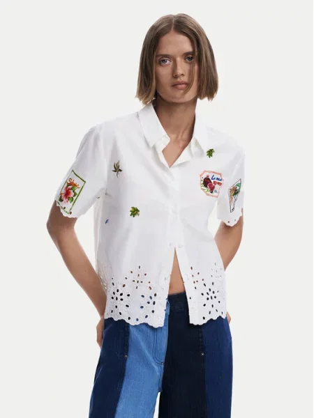 Desigual Košile Afrodita bílá