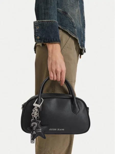 Τσάντα Guess Jeans μαύρο