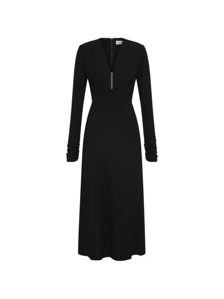 Lung rochie midi Rebecca Vallance negru