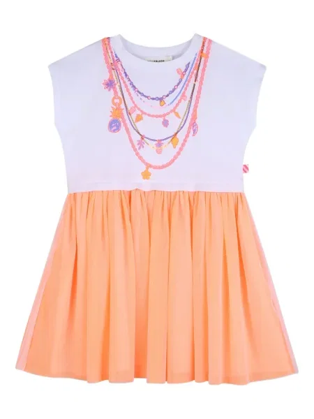 Dětské šaty Billieblush bílé
