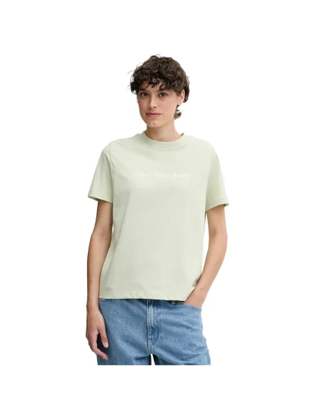 Calvin Klein Jeans tričko dámske zelená