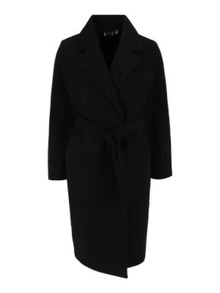 Vero Moda Petite Palton de primăvară-toamnă FORTUNEAYA' negru