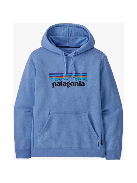 Bluza z kapturem Patagonia Logo Uprisal niebieska XL czarna
