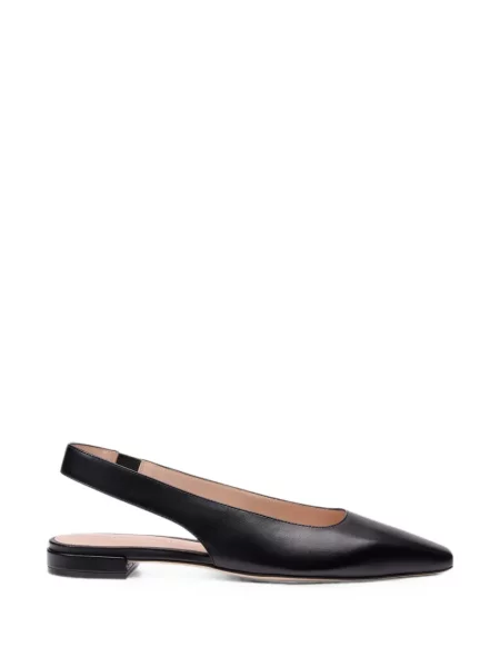 Pantofi cu toc Stuart Weitzman slingback negru