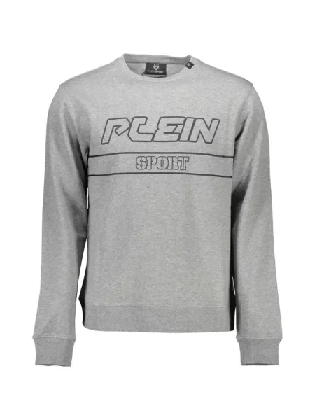 Pulover Plein Sport cu imagine gri