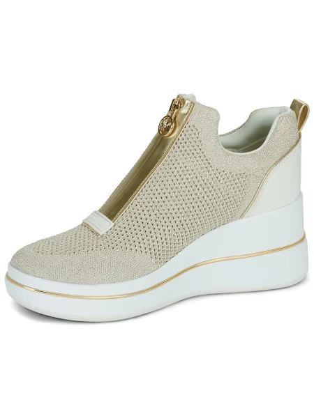 Pantofi Michael Michael Kors slip-on auriu