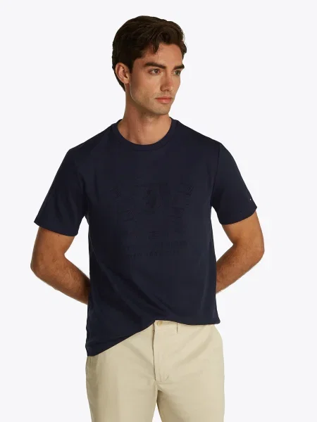 TOMMY HILFIGER Tricou noapte albastru