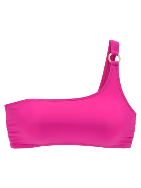 LASCANA Bikini zgornji del neonsko roza