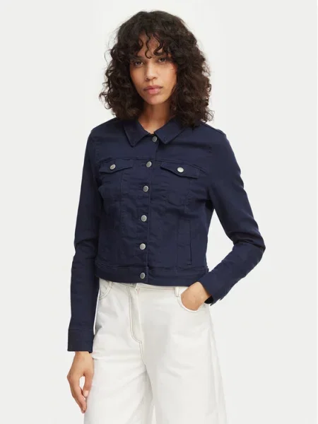 Vero Moda Geacă de blugi Wild Bleumarin
