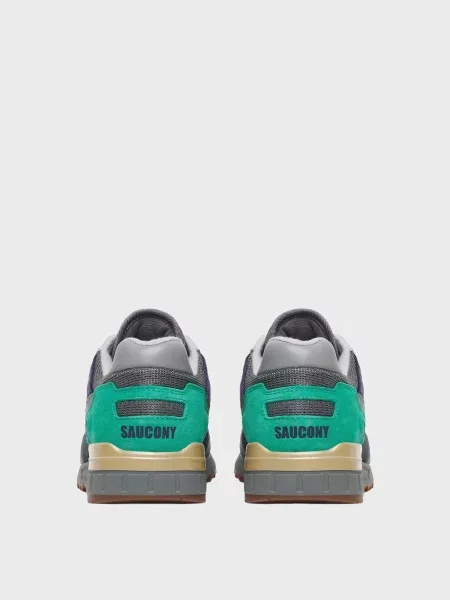 Замшевые кроссовки Saucony серые