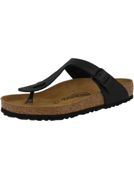 BIRKENSTOCK Flip-flops Gizeh' negru