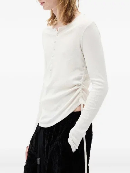 Tricou Ann Demeulemeester alb