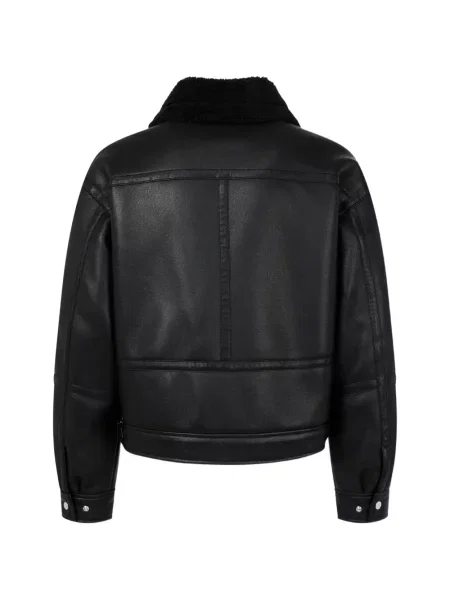 Geanta de piele Tomboy negru