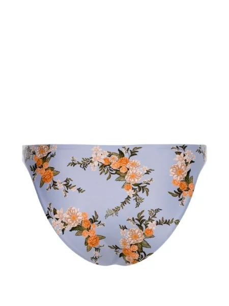 Gėlėtas raštuotas bikini Agua By Agua Bendita mėlyna