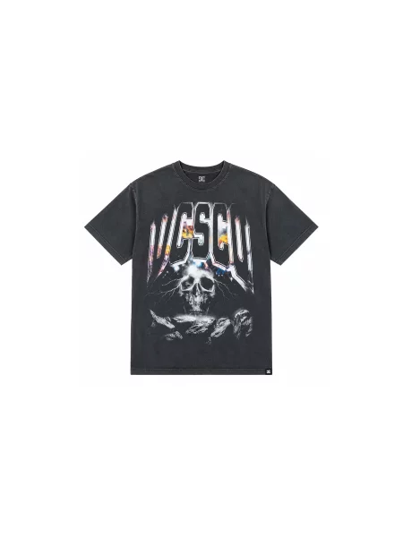 DC Shoes Skull Storm HSS Black Mężczyźni Koszulki DC Shoes Size: S czarny