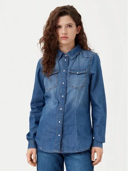 Jeans srajca ONLY modra