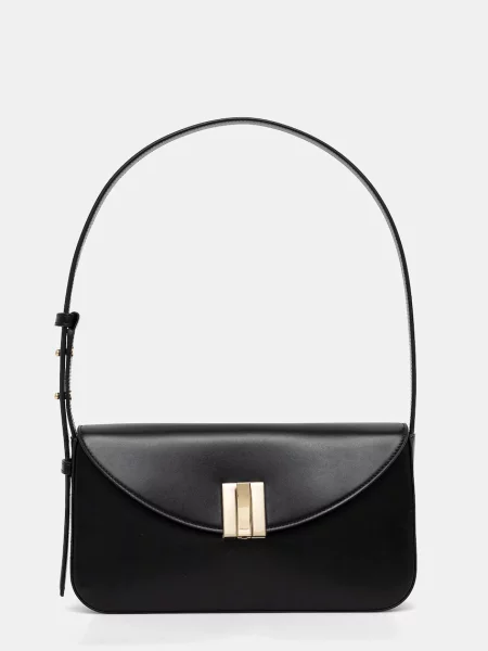 Pungă cosmetică Bally din piele negru